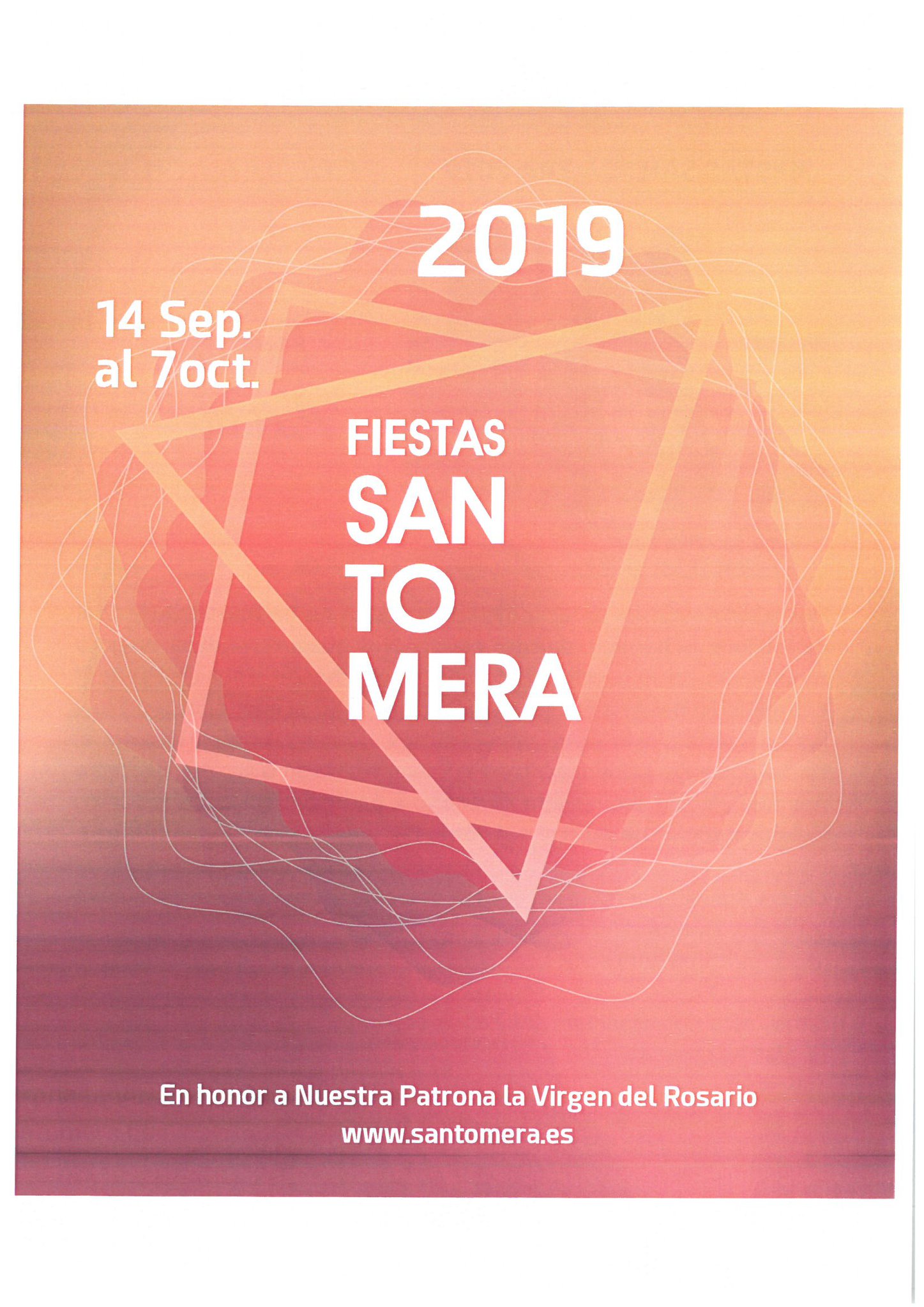 Fiestas patronales en honor a Nuestra Señora del Rosario 2019 Santomera